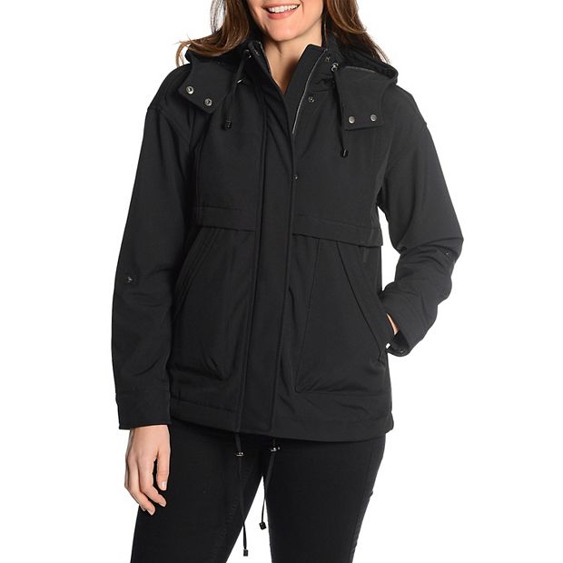 Women's Fleet Street Removable Hood Soft Shell Jacket