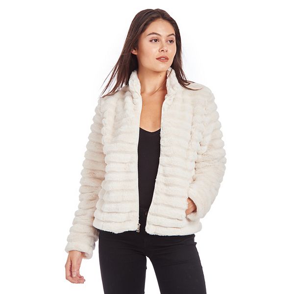 Women's Fleet Street Faux-Fur Channeled Jacket