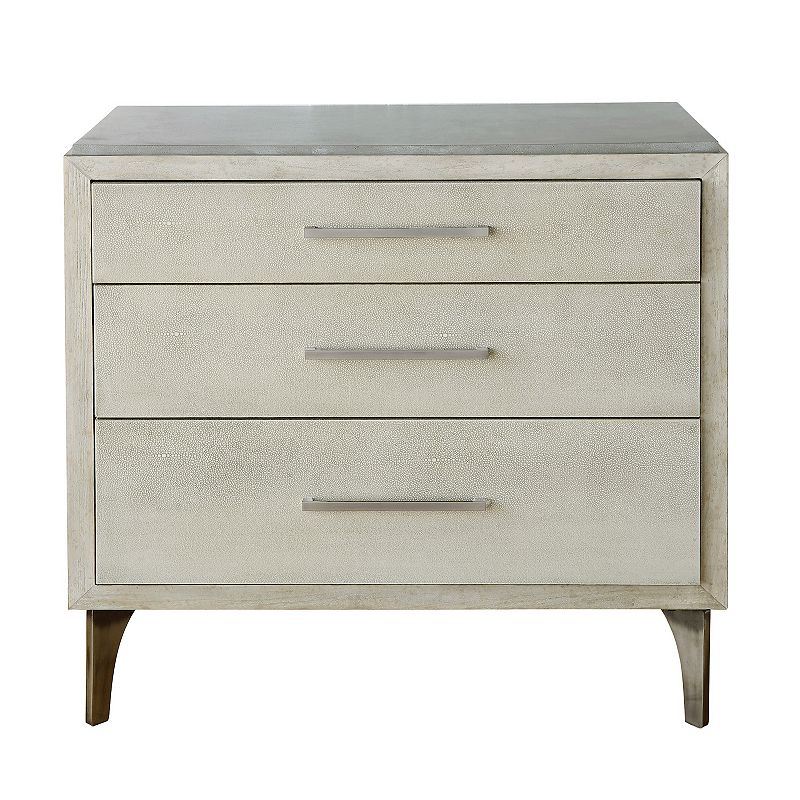 Homefare 3-Drawer Chest, Grey