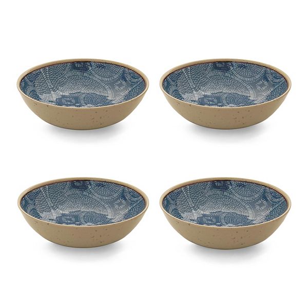Food Network™ 4pc. Indigo Cereal Bowl Set