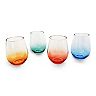 Food Network™ 4-pc. Acrylic Ombre Stemless Wine Glass Set