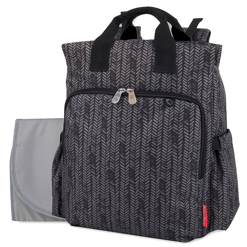 18920300 Fisher-Price Arden Diaper Backpack, Black sku 18920300