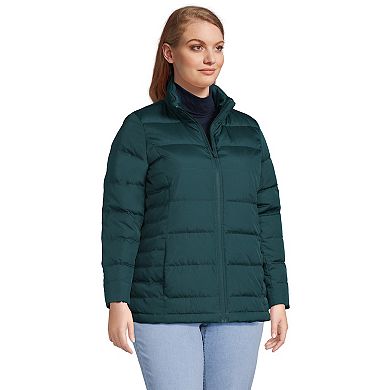 Plus Size Lands' End Down Puffer Jacket