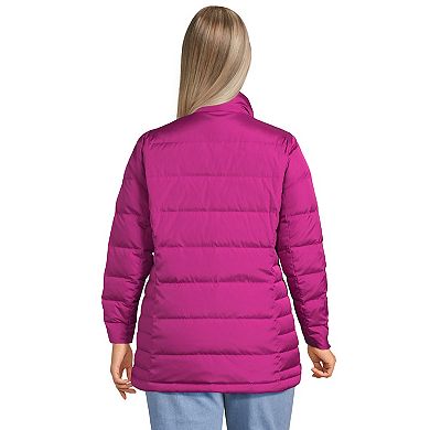 Plus Size Lands' End Down Puffer Jacket