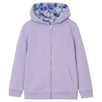 Kids 2-20 Lands' End Sherpa Lined Zip Hoodie in Regular and Plus