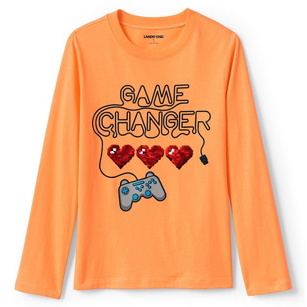 Orange Sequin Cincinnati Shirt