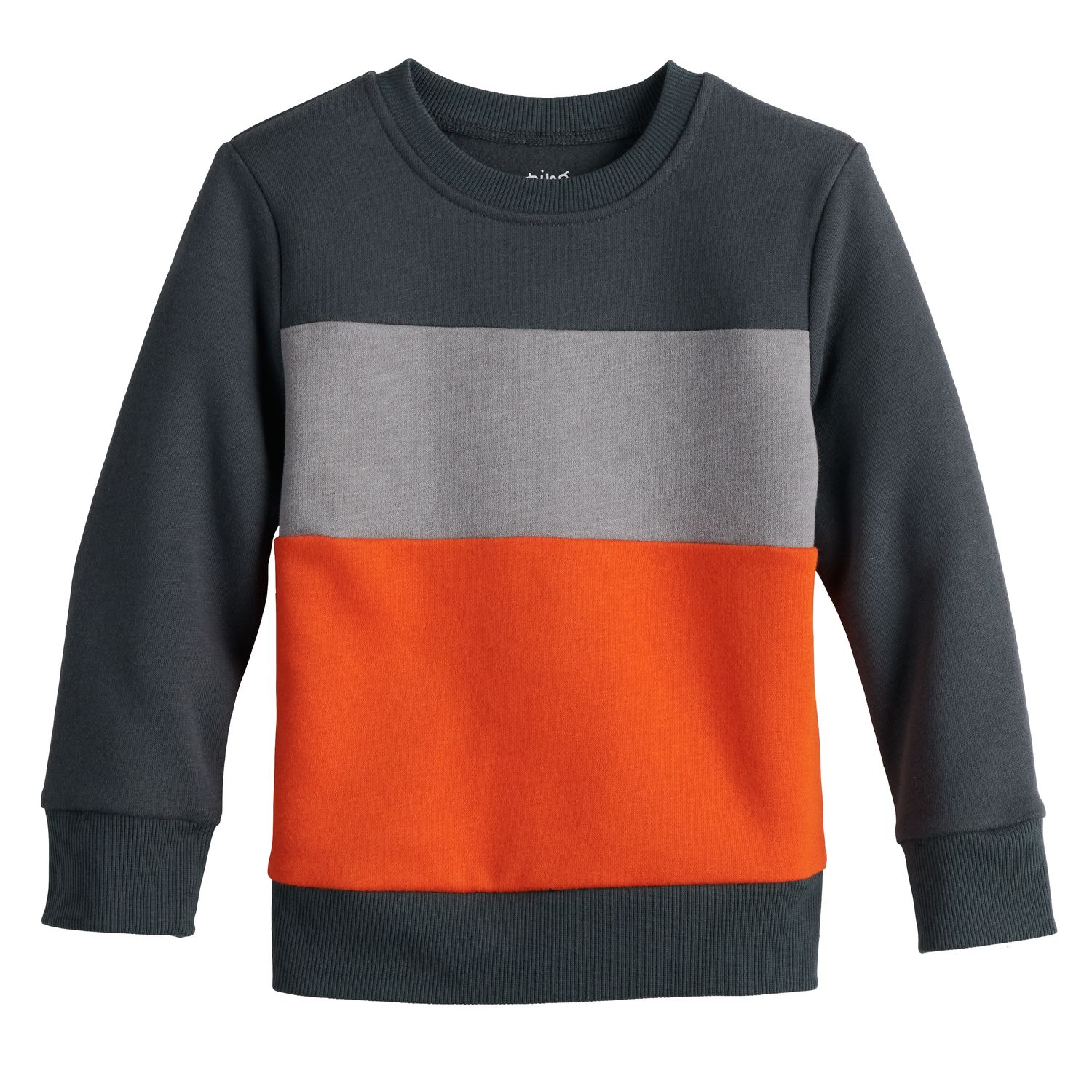 toddler orange sweatshirt