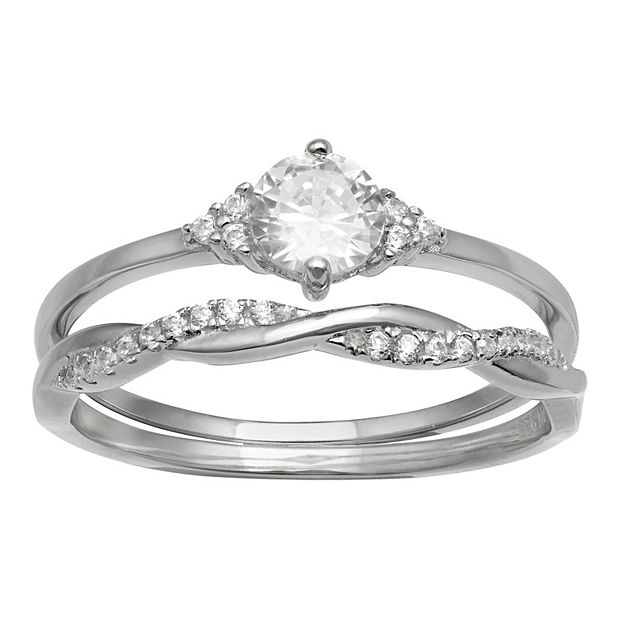 Kohls primrose sterling silver on sale rings