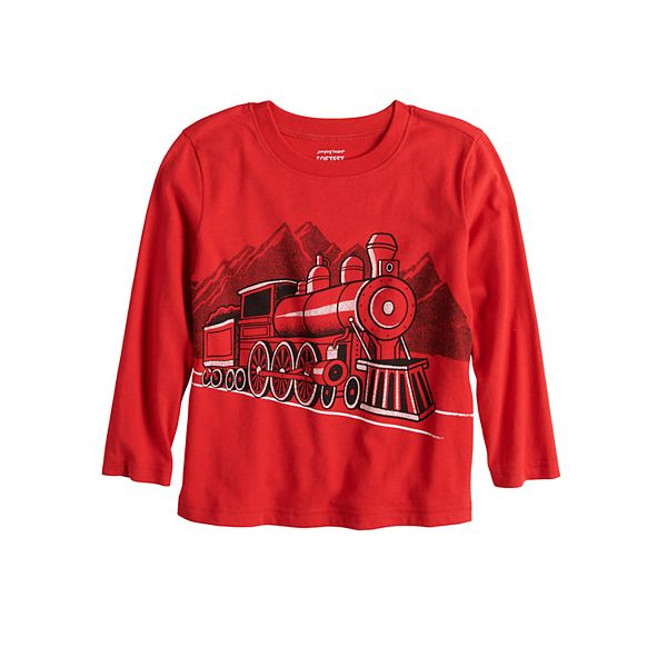 toddler boy train shirt