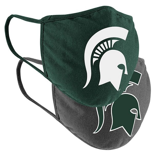Adult Michigan State Spartans 2 Pack Face Masks