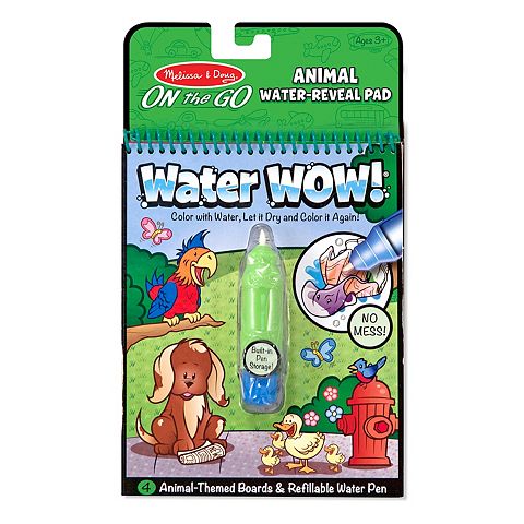 Детские игрушки Melissa & Doug Water WOW! Animals Water Reveal Pad