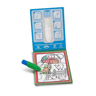 Melissa & Doug Water WOW! Animals Water Reveal Pad