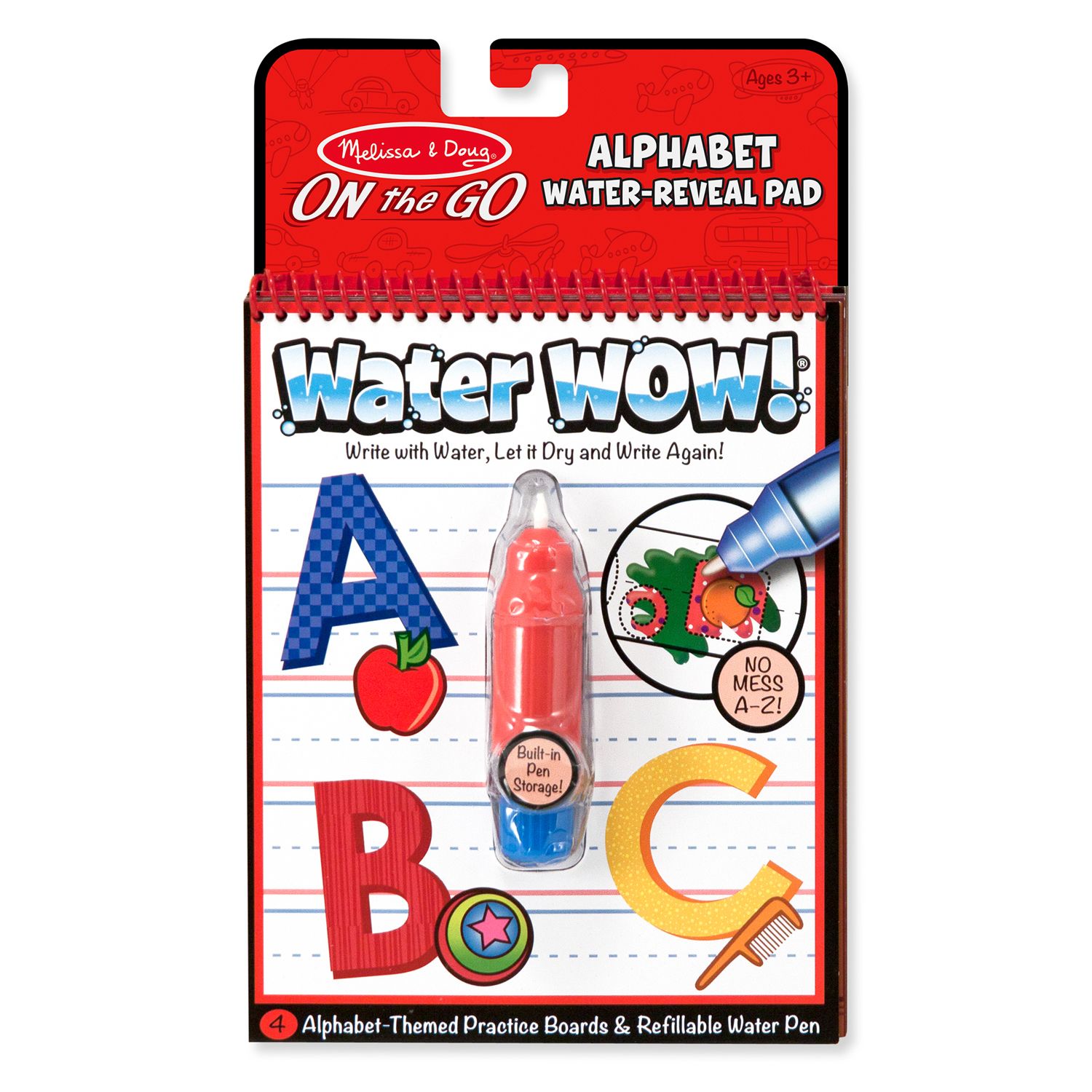Детские игрушки Melissa & Doug Water WOW! Alphabet Water-Reveal Pad