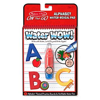 Melissa & Doug Water WOW! Alphabet Water-Reveal Pad