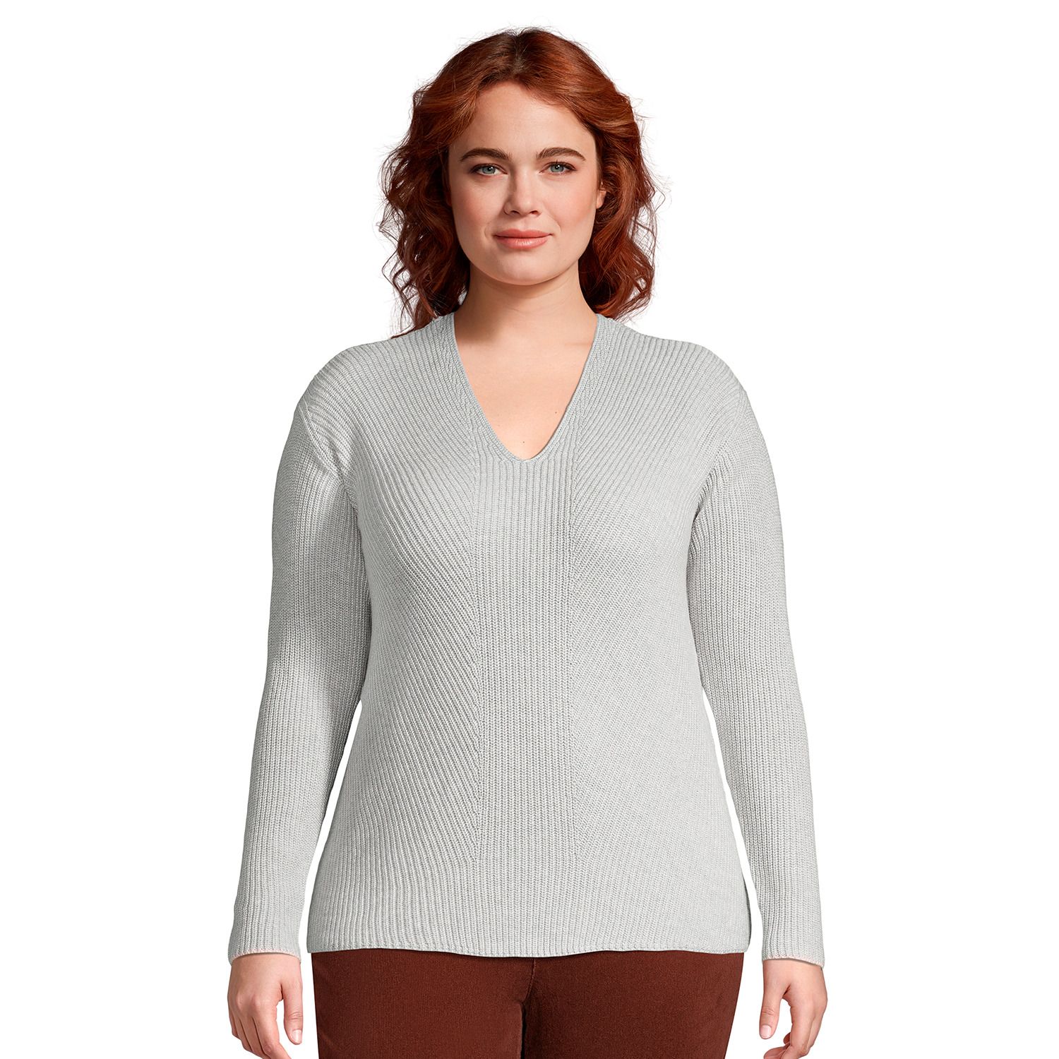 lands end shaker sweater