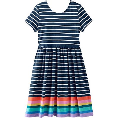 Girls 2-16 Lands' End Fit & Flare Dress in Regular and Plus