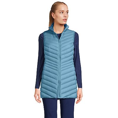 Petite Lands End Wanderweight Ultralight Packable Down Vest