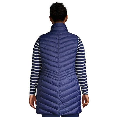 Plus size packable down vest hotsell