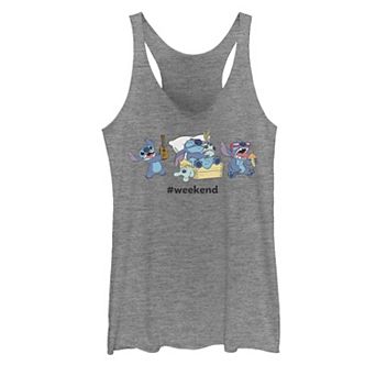 Juniors' Disney's Lilo & Stitch Weekend Activities Tank Top