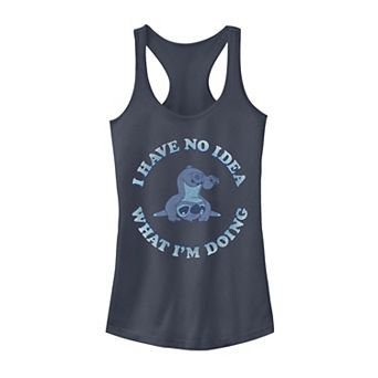 Juniors' Disney's Lilo & Stitch "I Have No Idea What I'm Doing" Tank Top