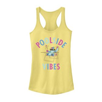 Juniors' Disney's Lilo & Stitch Poolside Vibes Tank Top
