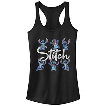 Juniors' Disney's Lilo & Stitch Poses Of Stitch Tank Top