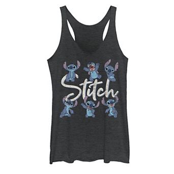 Juniors' Disney's Lilo & Stitch Poses Of Stitch Tank Top