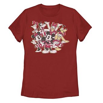 Disney's Classic Group Shot Christmas Portrait Juniors' Tee