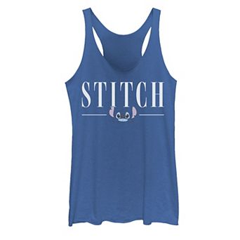 Juniors' Disney's Lilo & Stitch Simple Text Tank Top