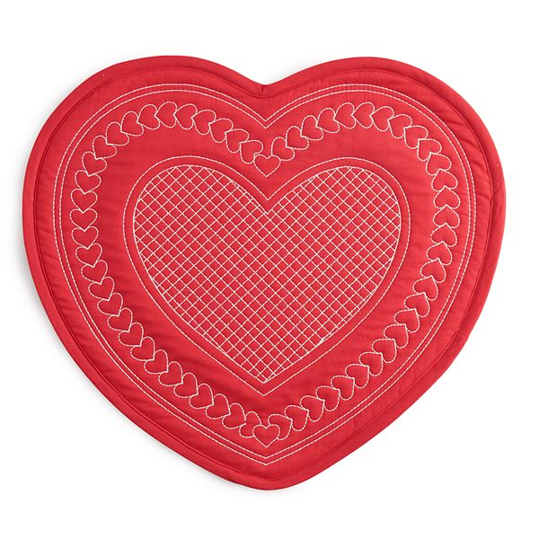 Celebrate Together™ Valentine's Day Quilted Heart Placemat