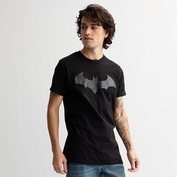 Batman Underwear, Mens Batman Underwear, Tossed Bat Logo Black