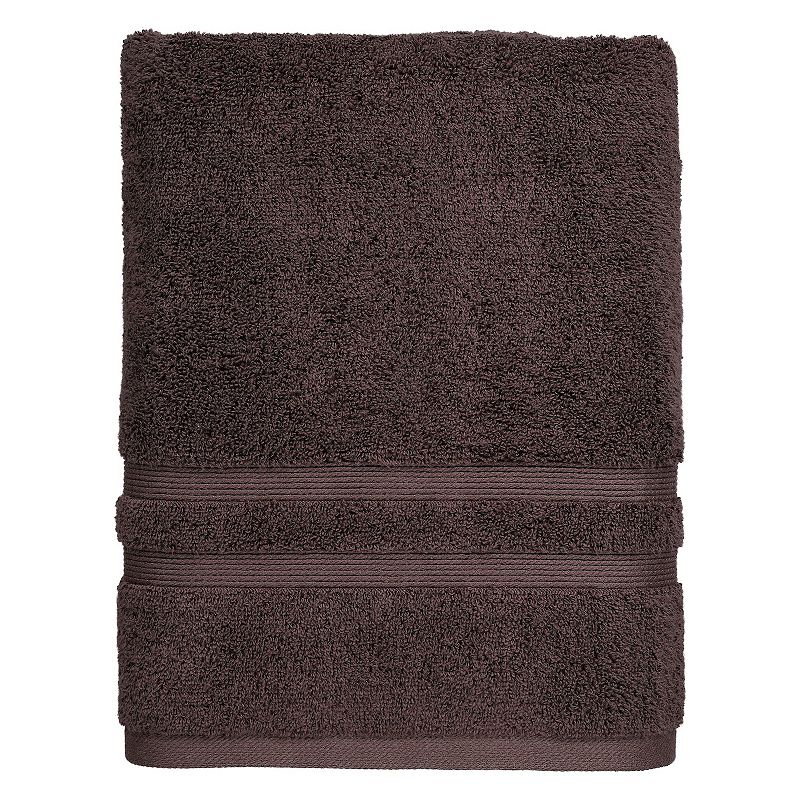 Sonoma Goods For Life Ultimate Towel with Hygro Technology, Dark Brown