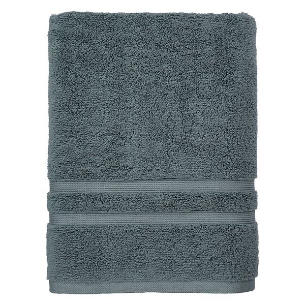 Sonoma Goods For Life® Ultimate Bath Towel, Bath Sheet, Hand Towel or Washcloth with Hygro® Technology - Dark Aqua (BATH SHEET)