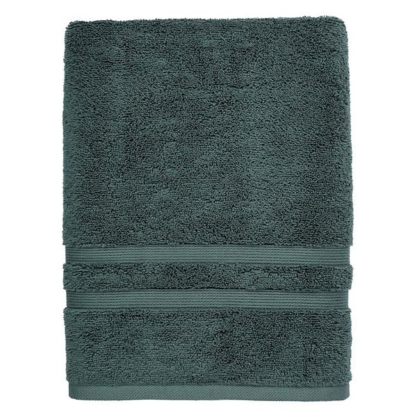 Sonoma Goods For Life® Ultimate Bath Towel, Bath Sheet, Hand Towel or Washcloth with Hygro® Technology - Dark Teal (BATH TOWEL)