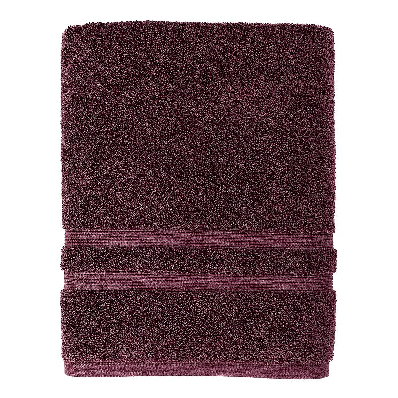 Sonoma Goods For Life Ultimate Towel with Hygro Technology, Dark Red