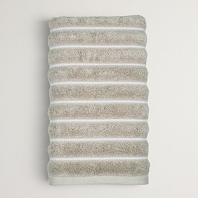 Sonoma Goods For Life Quick Dry Ribbed Bath Towel, Bath Sheet, Hand Towel or Washcloth