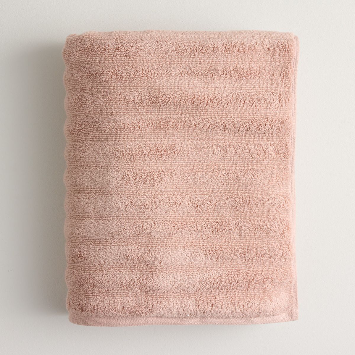 Sonoma Goods For Life® Quick Dry Ribbed Cotton Bath Sheet - Antique Rose