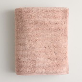 Sonoma Goods For Life® Quick Dry Ribbed Cotton Bath Towel, Bath Sheet, Hand Towel or Washcloth