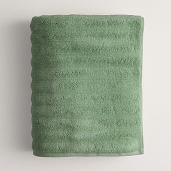 Sonoma Goods For Life® Quick Dry Ribbed Cotton Bath Towel, Bath Sheet, Hand Towel or Washcloth