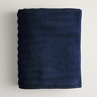 Sonoma Goods For Life® Quick Dry Ribbed Cotton Bath Towel, Bath Sheet, Hand Towel or Washcloth