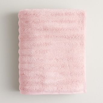 Sonoma Goods For Life® Quick Dry Ribbed Cotton Bath Towel, Bath Sheet, Hand Towel or Washcloth
