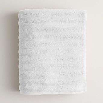 Sonoma Goods For Life® Quick Dry Ribbed Cotton Bath Towel, Bath Sheet, Hand Towel or Washcloth