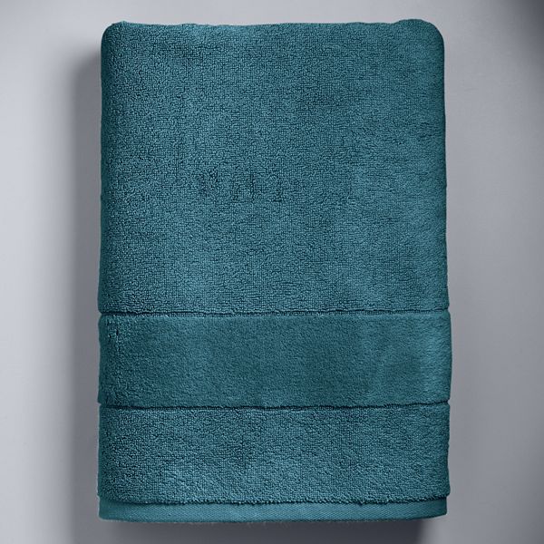 Simply Vera Vera Wang Turkish Cotton Bath Towel - Dark Teal (BATH SHEET) –  BrickSeek