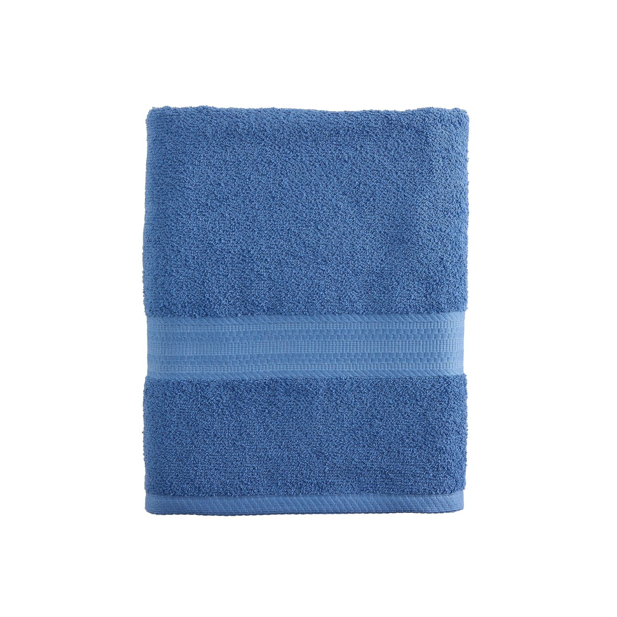 The Big One® Solid Bath Towel, Bath Sheet, Hand Towel or Washcloth, Blue