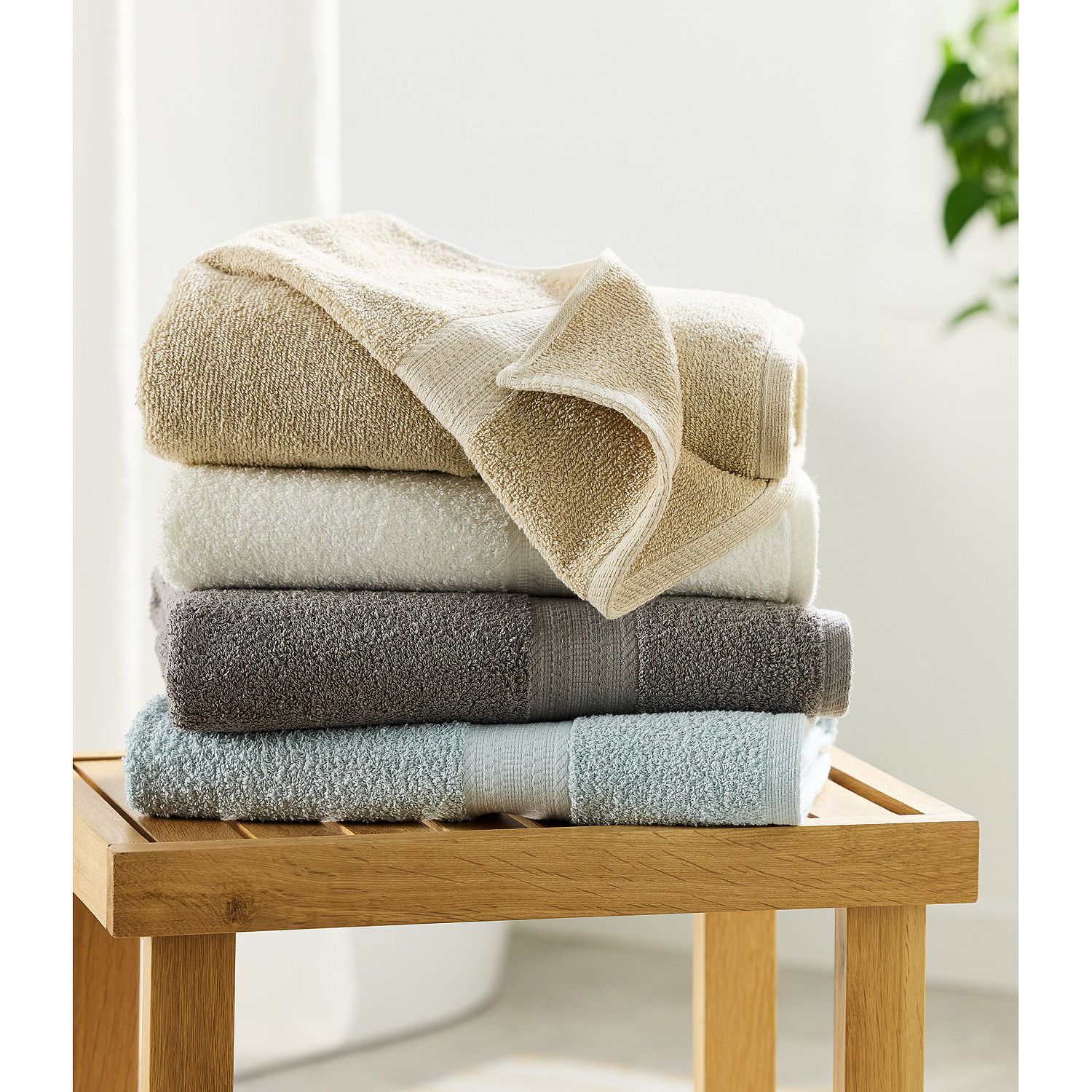 Solid Bath Towels