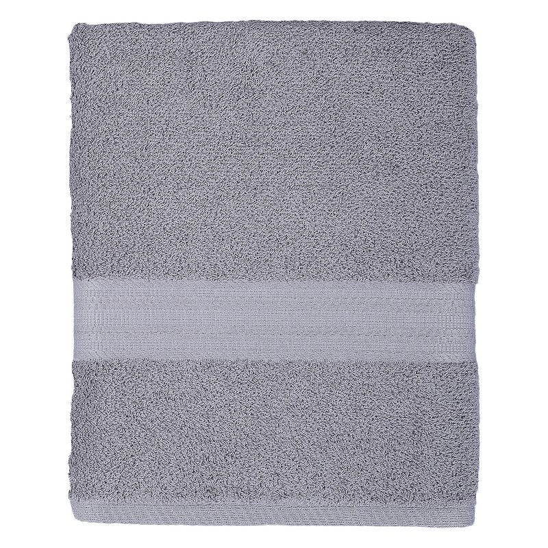 The Big One Solid Towel, Med Grey