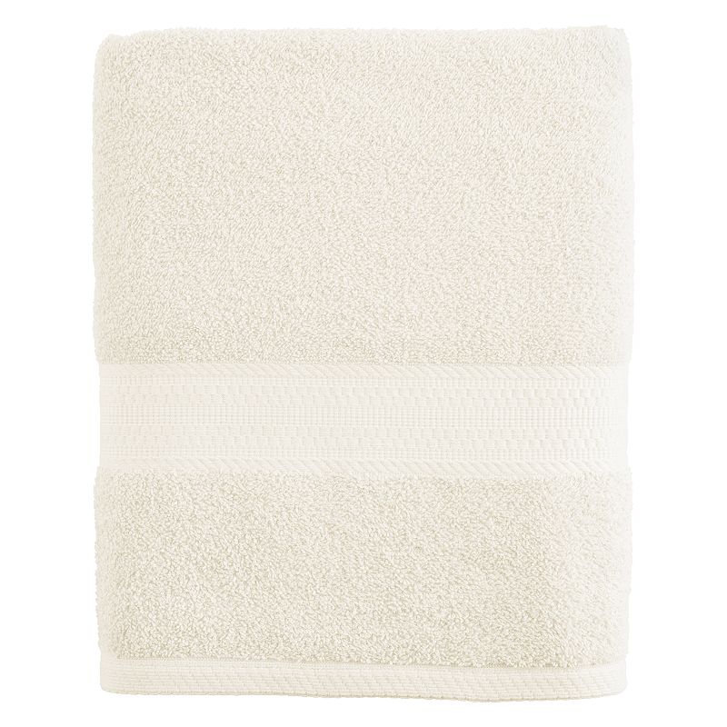 87890371 The Big One Solid Towel, White sku 87890371