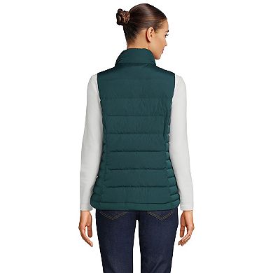 Petite Lands' End Winter Down Puffer Vest