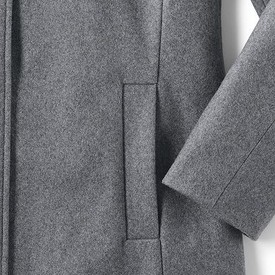 Women's Lands' End Insulated Wool-Blend Winter Dress Coat