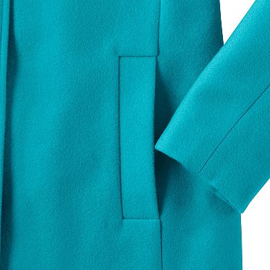 Women's Lands' End Insulated Wool-Blend Winter Dress Coat